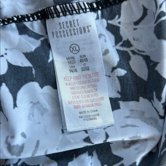 Floral Lace Trim Nightie - Picture 6 of 7